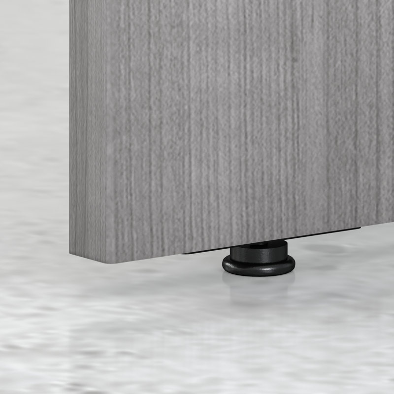 Studio C Writing Desk, Platinum Gray