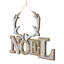 Noel Ornaments - Set of 6 - Silver