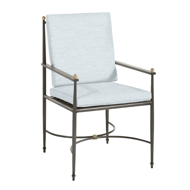Fauteuil en aluminium Roma, Welt, Ciel de papier