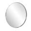 Miroir rond en acier inoxydable
