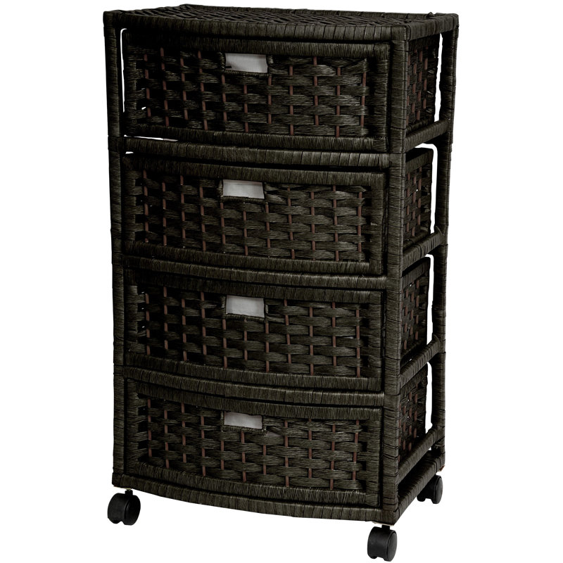 4 Drawer Chest, Black