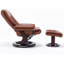 Fauteuil inclinable manuel pivotant de 35,83 po Shebeen-1336601885