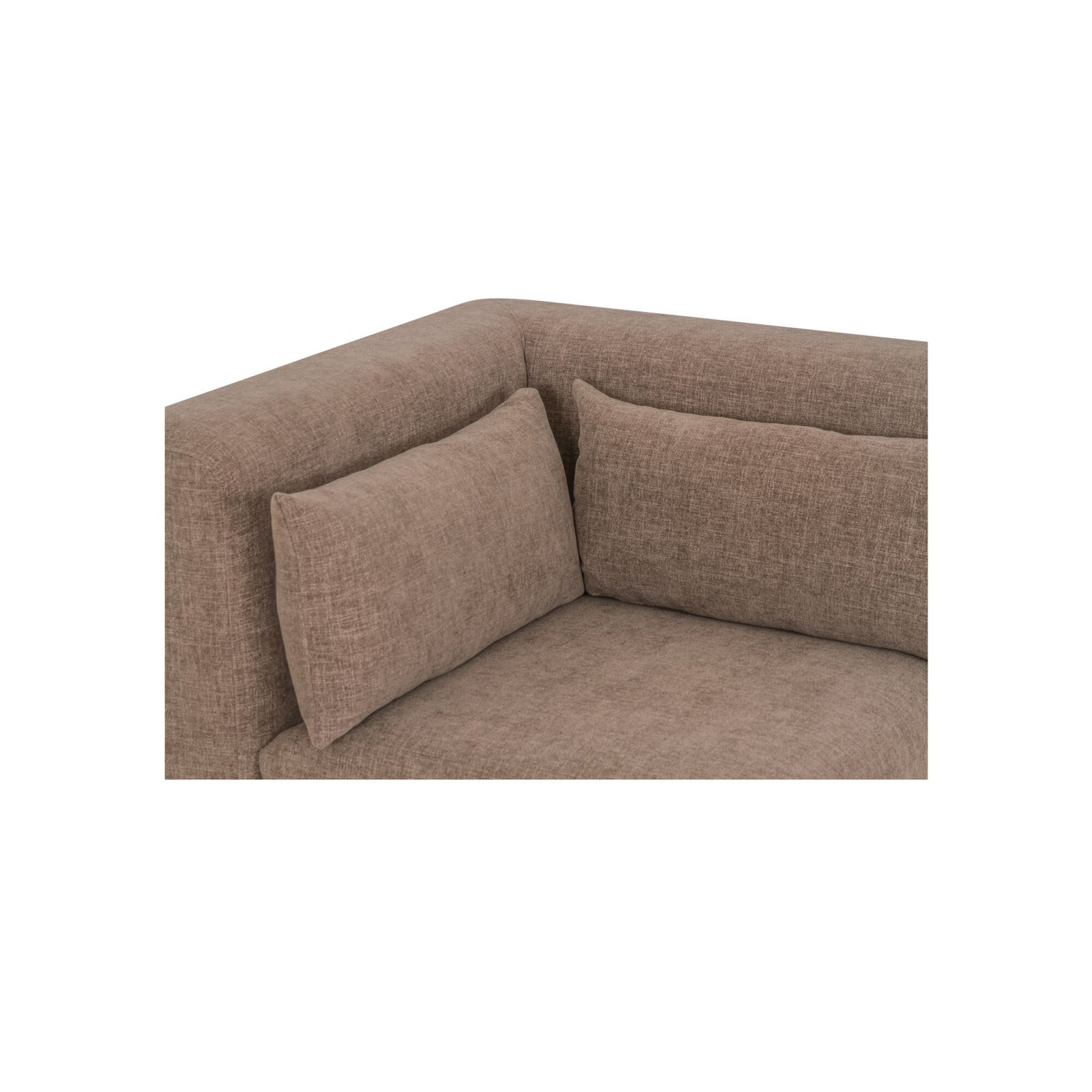 Beau Oak Accent Chair, Brown