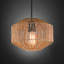 Mini-luminaire suspendu Yingst Bohemian Natural
