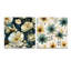 Laurine - Ensemble de 2 art mural en verre acrylique-103927751