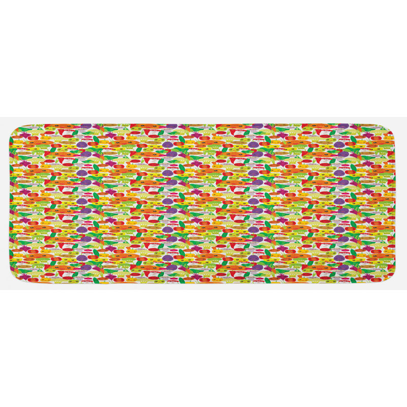 Tapis de cuisine legumes