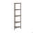 4-Shelf Tall Wood Corner Bookcase With Open Bookshelves-1145597187