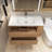 Etolin 35.9 " W Wall Mounted Wall Mounted Single Double Single Vanity Bathroom Vanity With Ceramic Top-1291051615