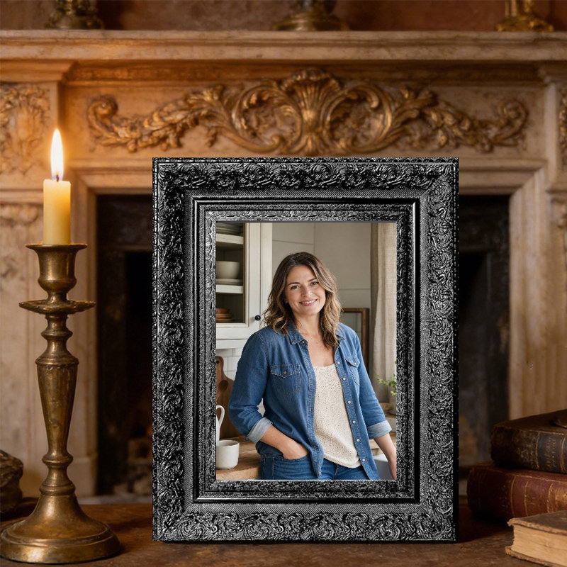 8" x 10" Black 1PC Versatile Picture Frame for Graduation Photo Display