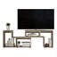 Being Extendable TV Stand, Multiple Shelves