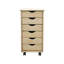 Commode de rangement à 6 tiroirs Akbota
