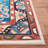 Manado Oriental Blue/Beige Area Rug-546518699