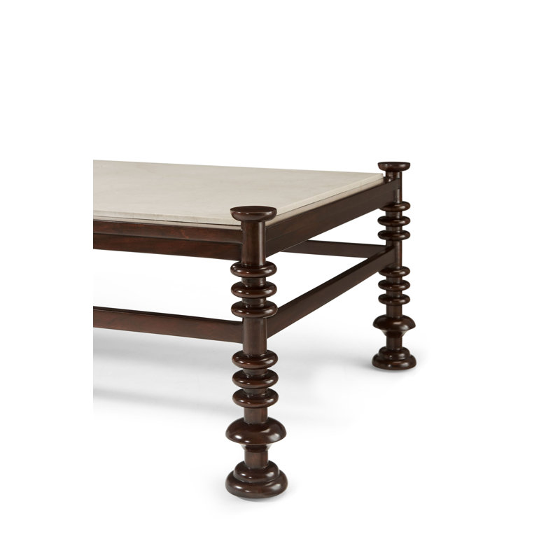 James Marble Top Coffee Table