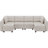Buckleton 116.6'' Wide Tufted Velvet Sectional Sofa Reversible Modular Couch with Storage Ottoman-1803485980
