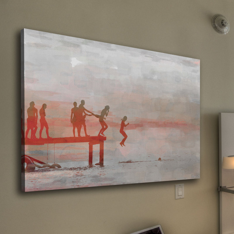 Parvez Taj - Wrapped Canvas Painting, 101cm H x 152cm W