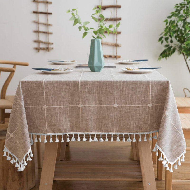 COUVERCLE DE TABLE WASHABLE Farmhouse