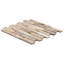 Fossil 11x12 Brick Matte Tumbled Petrified Stone Mosaic Tile