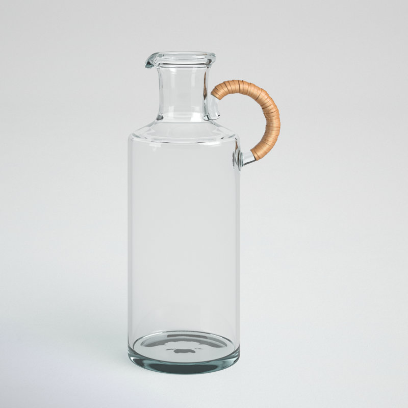 Quebec 10'' Glass Decorative Bottle