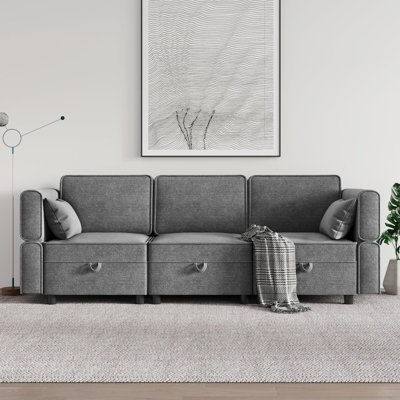 Upholstered 87.4'' Sofa