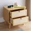 Table de chevet 2 tiroirs Modern