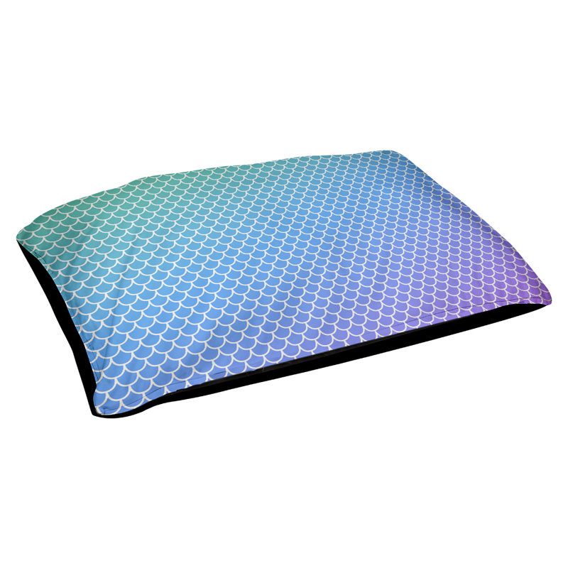 Coussin d'extérieur Campion, Grand (l 42,5 po x P 32,5 po x H 14 po), Rose / Bleu / Vert