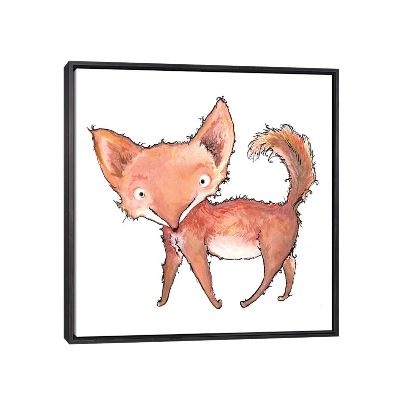 «Morning Stretch» par Diannart - impression d'art graphique, Pas de tapis, H 18 po x l 18 po x 1,5 po