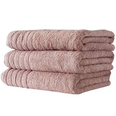 Linen-Bordered 650-Gram Turkish Cotton Towel Collection