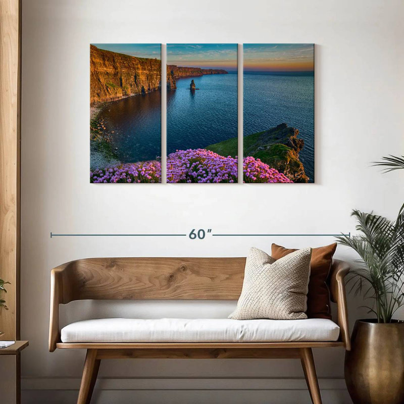 Sebbie Scenic View At Moher Cliffs, 28" H x 45" W
