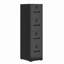 Classeur vertical à 4 tiroirs avec serrure verticale en métal pour bureau à domicile-741544794