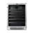 Whynter 24'' width 46 Bottle Single Zone Built-In Wine Refrigerator with Lock