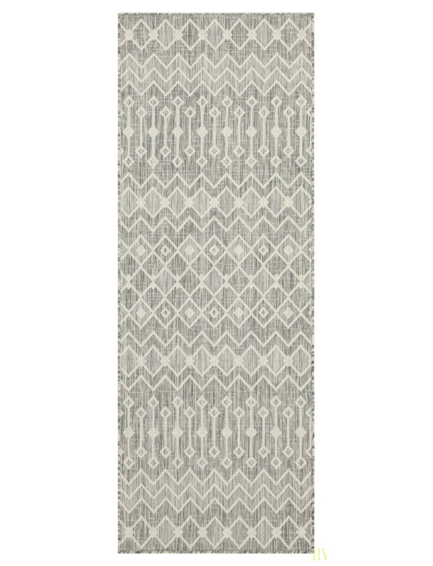 2 Ft. 7 In. X 7 Ft. 3 In. Indoor/Outdoor Area Rug, Runner 2'7" x 7'3"