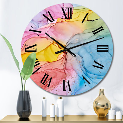 Horloge murale surdimensionnée