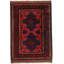 Kuuno Hand Woven Cotton Oriental Area Rug