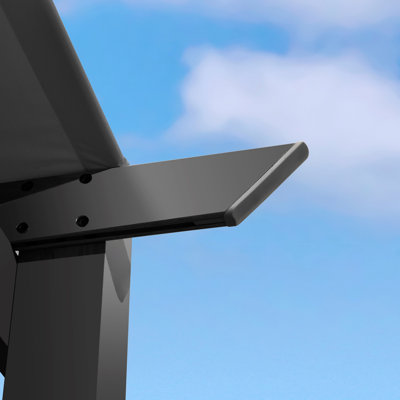 3m x 3m Metal Pergola