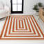 Tapis terre cuite / ivoire Isibeal-1966271820