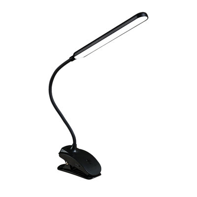 Night Light Clip Reading, USB Desk Lamp, 3 Color Modes, Eye Protection, Book Clip, 360° Flexible Gooseneck Clip
