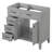 35.5'' Single Bathroom Vanity Base Only-90011030