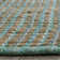 Doleman Hand Woven Jute/Cotton Striped Rug in Green