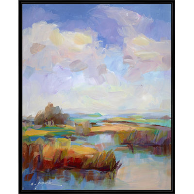 " Vibrant View " Painting Print