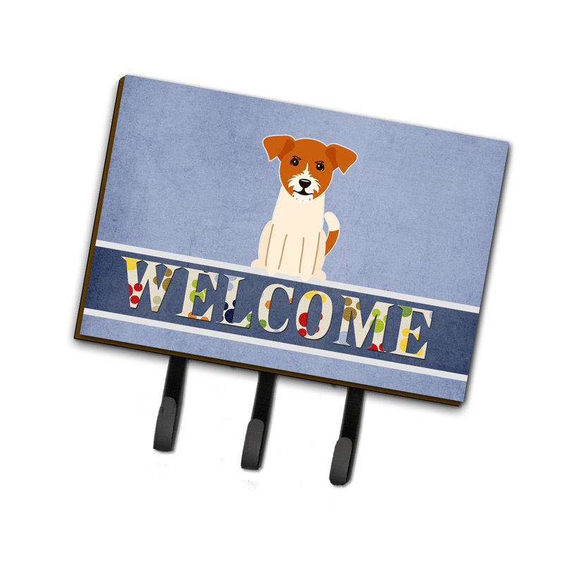 Garde-clef ou porte-clé jack terrier