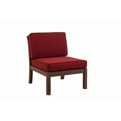Chaise de patio avec coussin Rossi