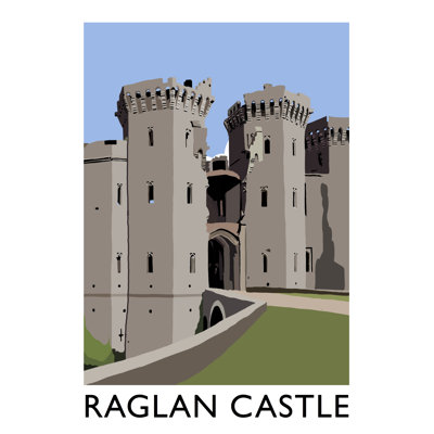 'Raglan Castle' by Richard O'Neil - Print