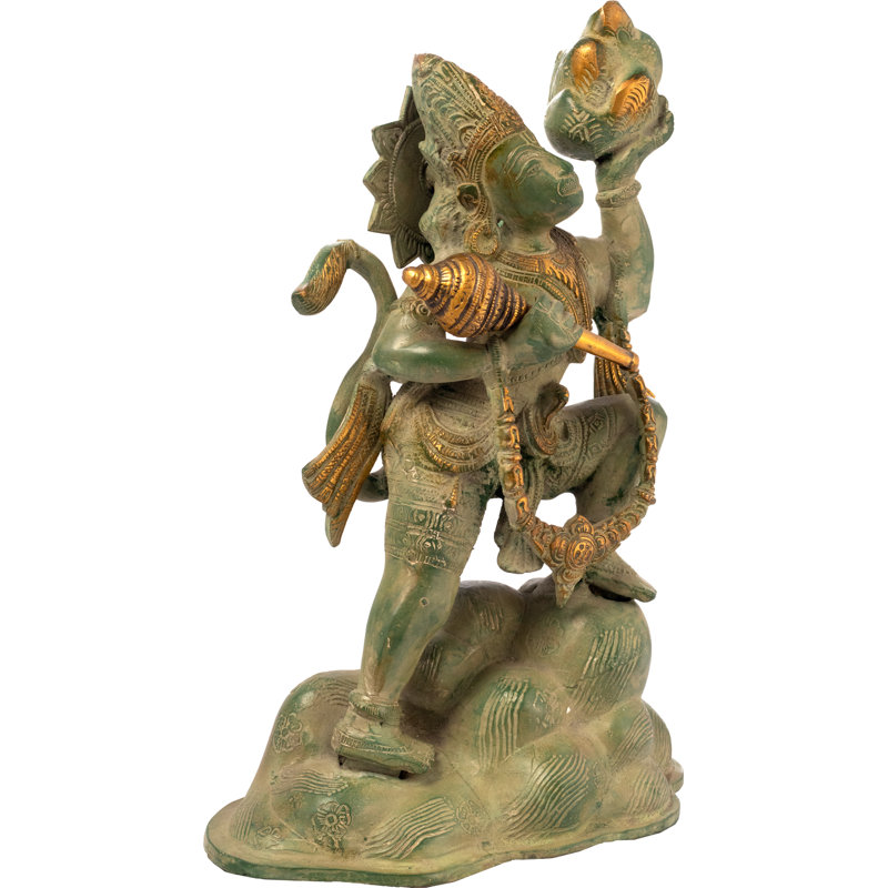 Figurine Hanuman Sanjeevani dans sa main