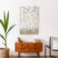 Painterly Neutral Forest - peinture sur toile tendue