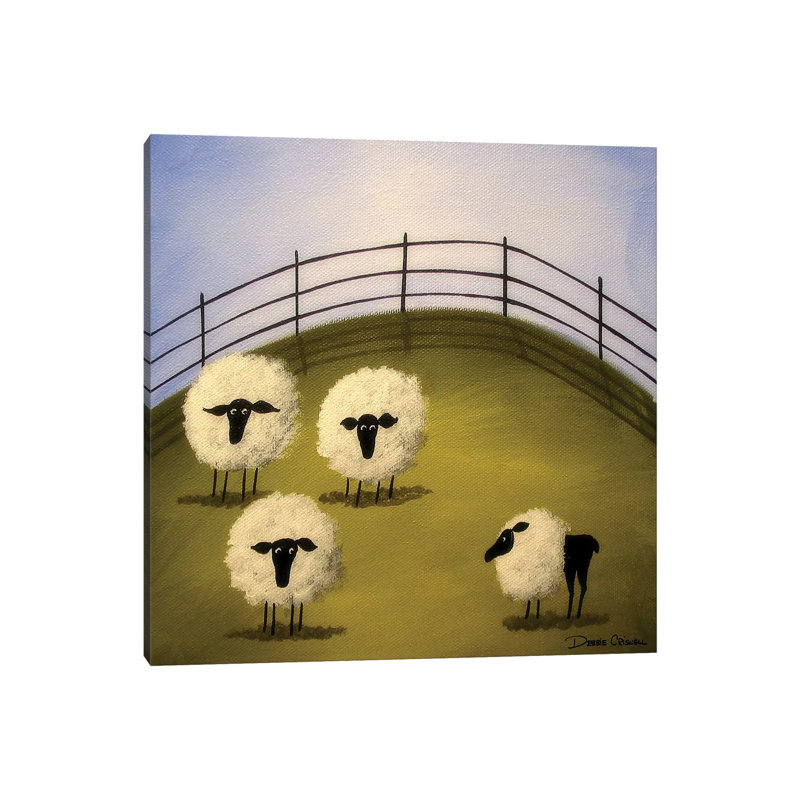 The Compromise by Debbie Criswell - Print on Canvas, Wrapped Canvas, 30.48 cm H x 30.48 cm W