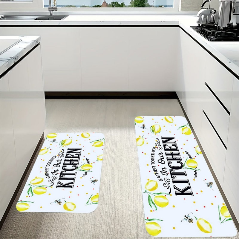 Tapis de cuisine 2 pièces
