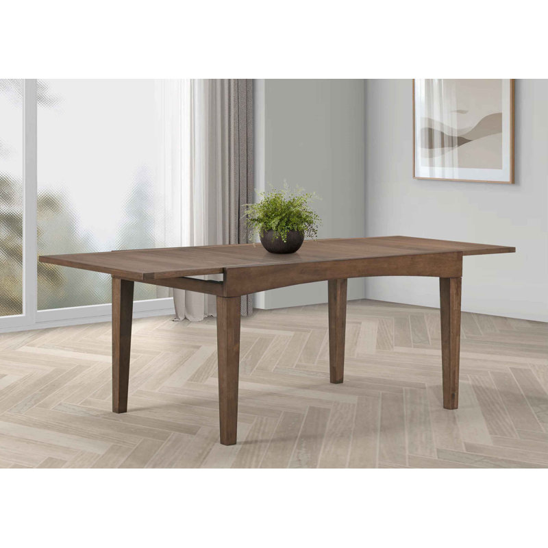 Verona Wood Extension Dining Table, Walnut