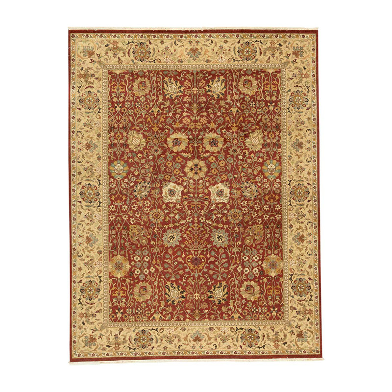 Oriental Area Rug in Gold