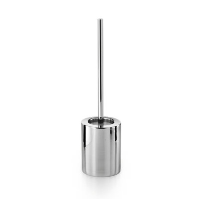 WS Bath Collections Skoati Metal Toilet Brush And Holder