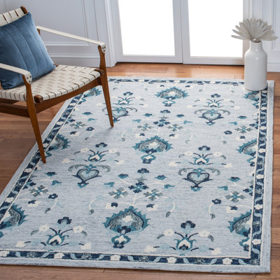Tapis oriental en laine et coton touffeté à la main Metro